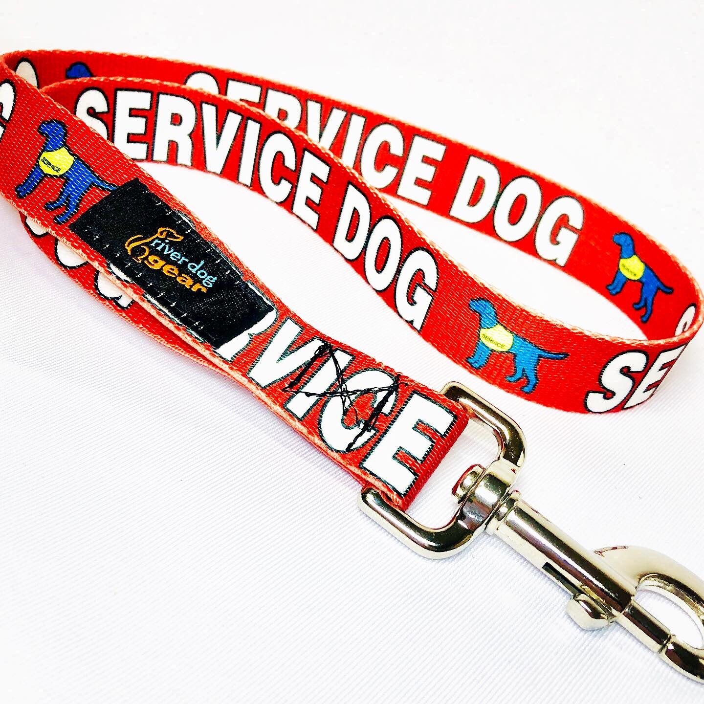Red Dog Leash 3 Lengths available