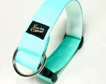 Mint Green Dog Collar 1.5” wide