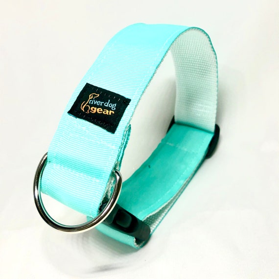 Mint Green Dog Collar 1.5” wide