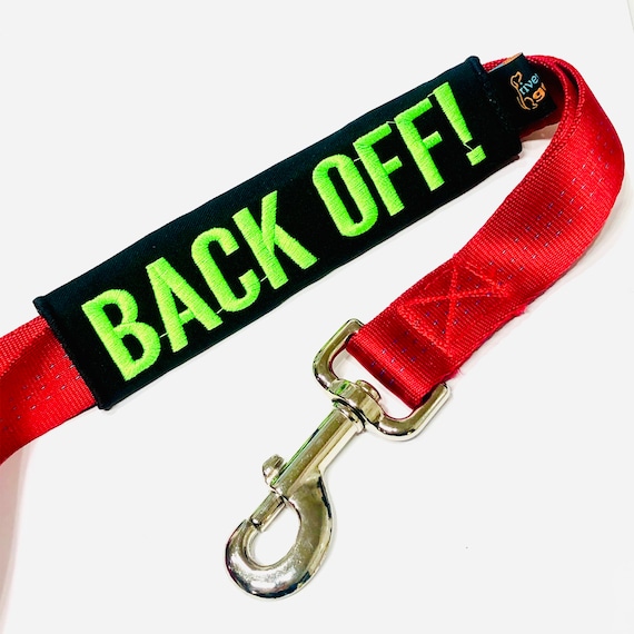 BACK OFF Dog Leash Wrap