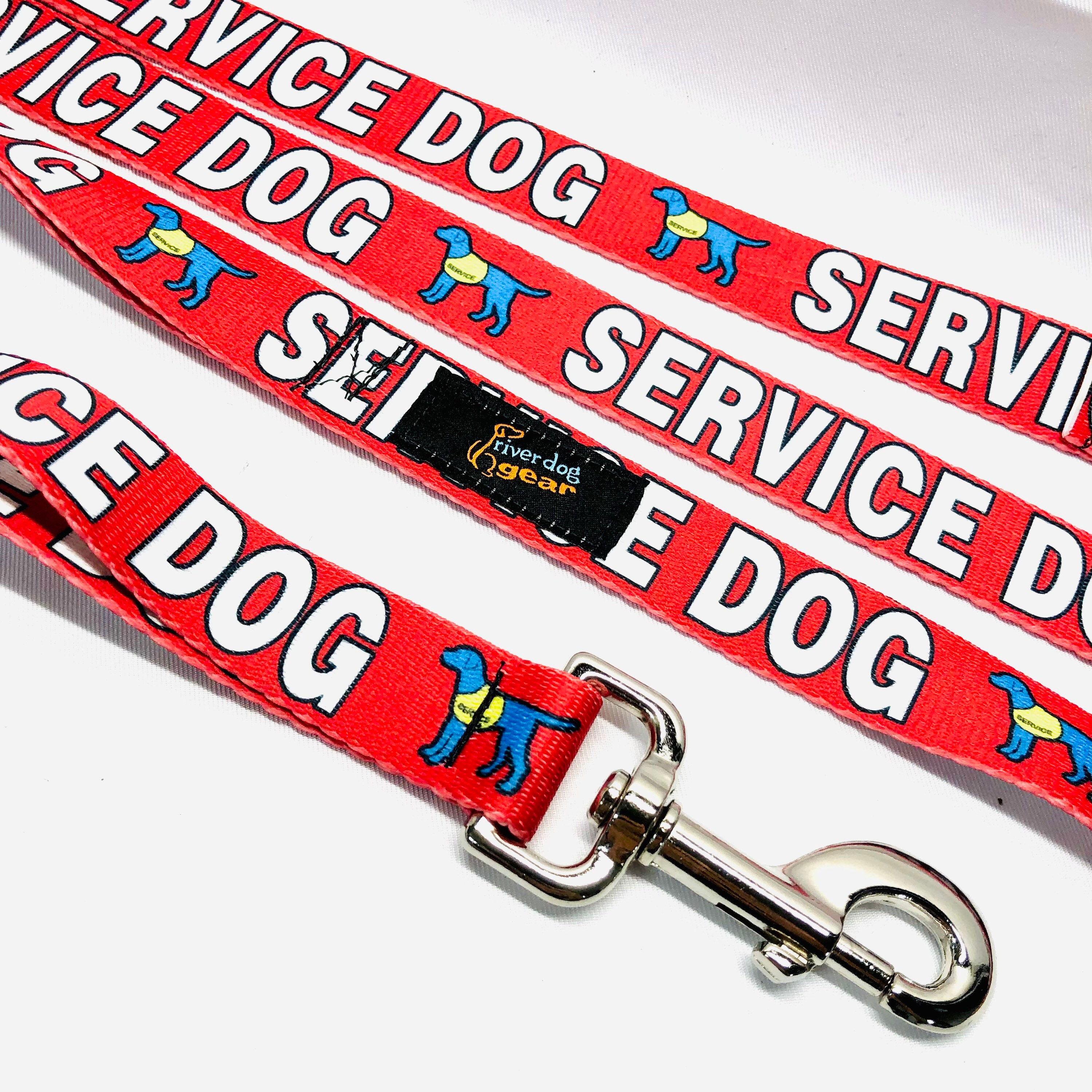 Red Dog Leash 3 Lengths available