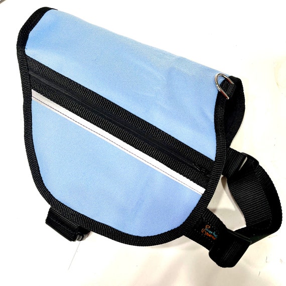 Dog Adjustable Pocket Vest PERIWINKLE SKY Blue