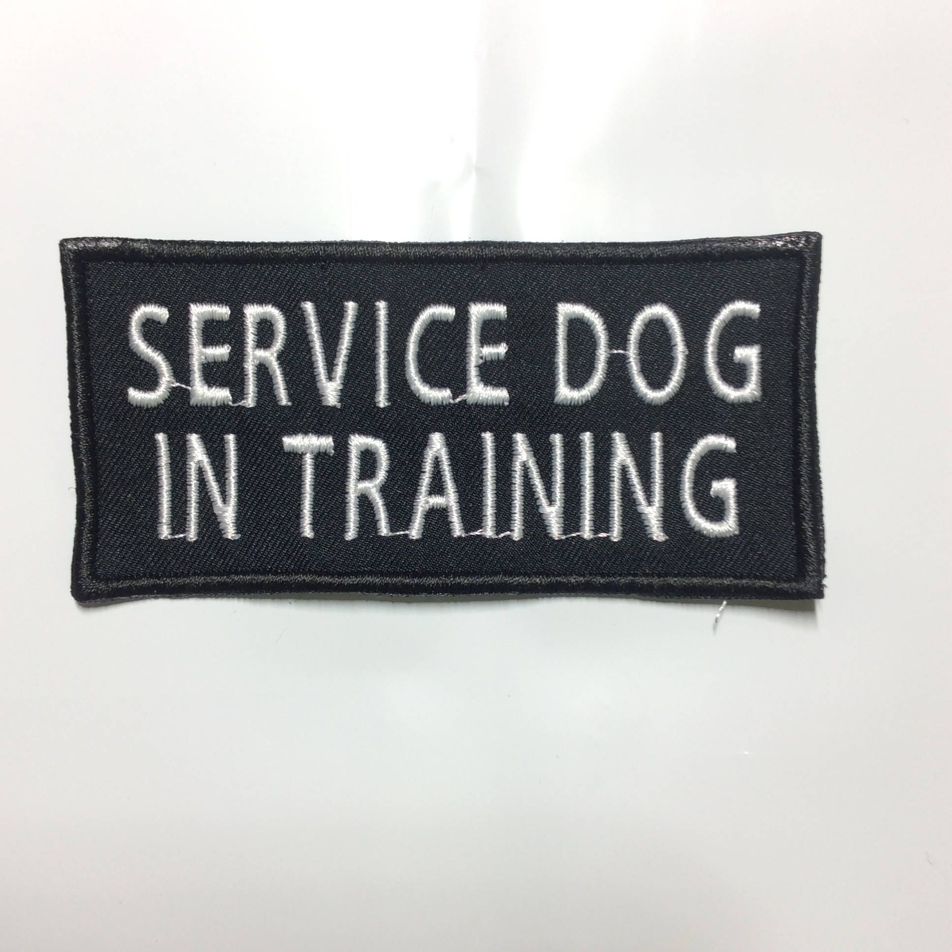 Service Dog In Training 2x4 Inch Embroidered Patch