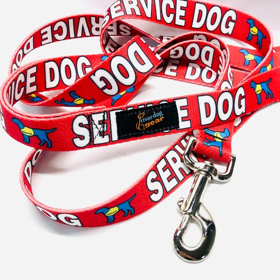Red  Dog Leash - 3 Lengths available