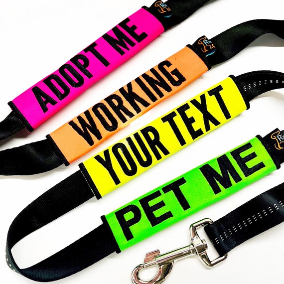 Do Not Pet I'm Working Dog Leash Strap Wrap – River Dog Gear