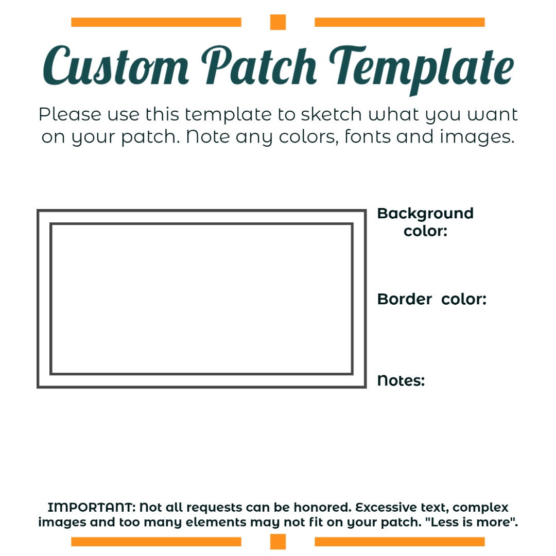 Custom Text Patch - 2x4