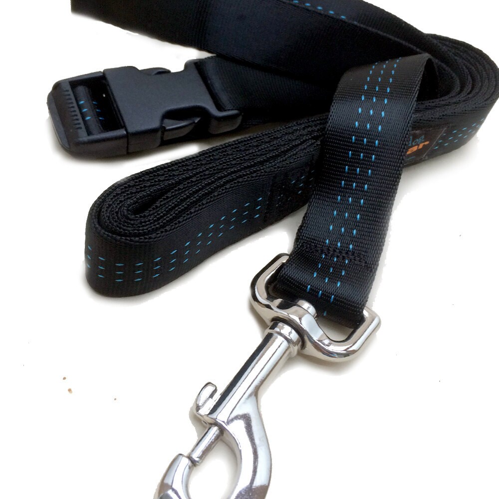 Adjustable Hands Free Dog Leash Silky Soft Lead Many Colors