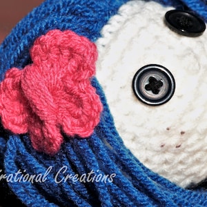 Coraline Crochet Doll, Coraline, Baby Security Blanket, Baby, Handmade Security Blanket, Coraline Blanket, Baby Blanket