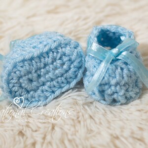 Baby Shoes, Crochet Baby Boy Shoes, Crochet Booties, Newborn Baby Shoes, Baby Photo Prop, Baby Boy Gift, Blue Baby Shoes, Blue Baby Booties