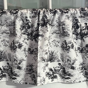 Waverly Inspriations Toile Valance ~ 41 Inches Wide ~ Ready to Ship!