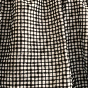 Black and White Checks Valance 63 Inches Wide - Etsy