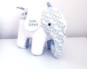Memory Keepsake Elephant made from baby grows or loved ones clothes