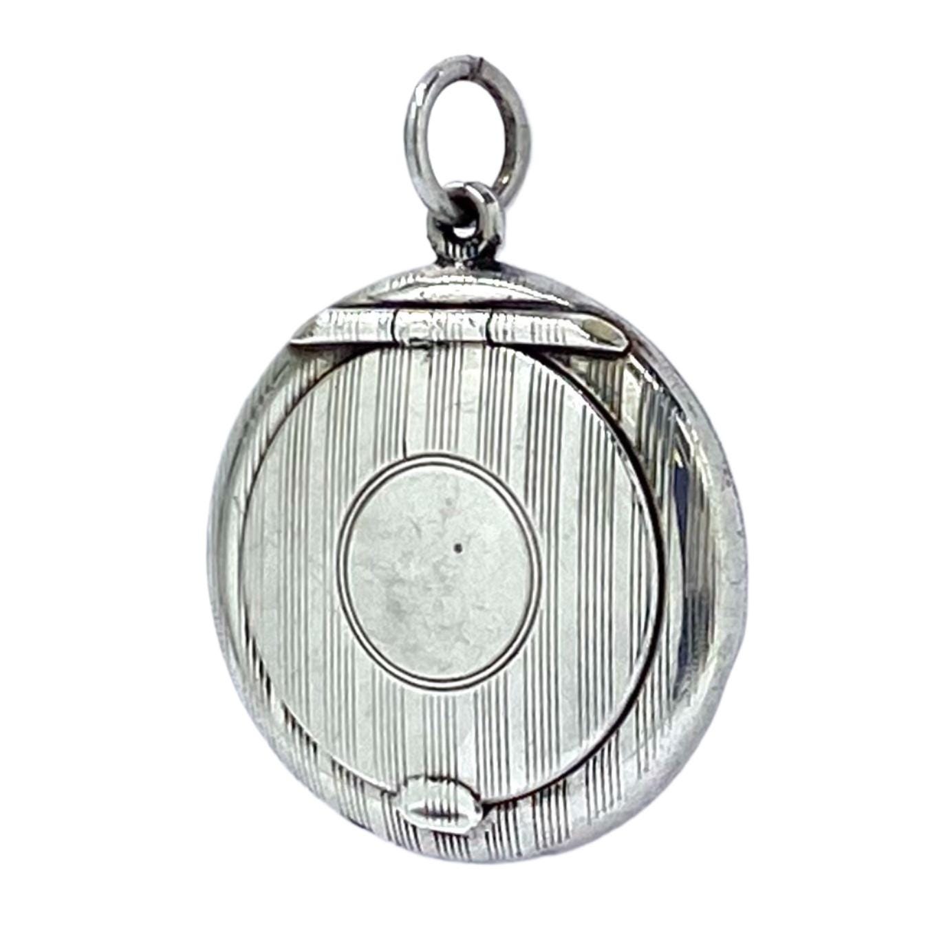 ヴィンテージ】STERLING SILVER 銀製コンパクト Sterling Silver Vintage Compact - Etsy Canada