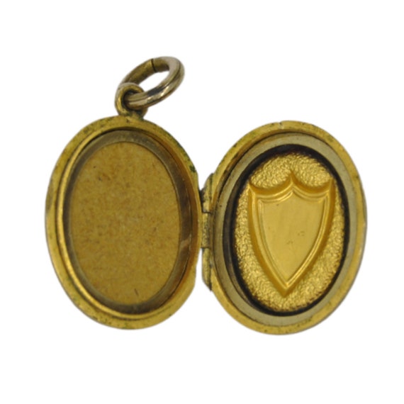Antique Victorian Rolled Gold 'REGARD' Locket - image 4