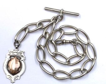 ウォッチチェーン シングル アルバート スターリングシルバー