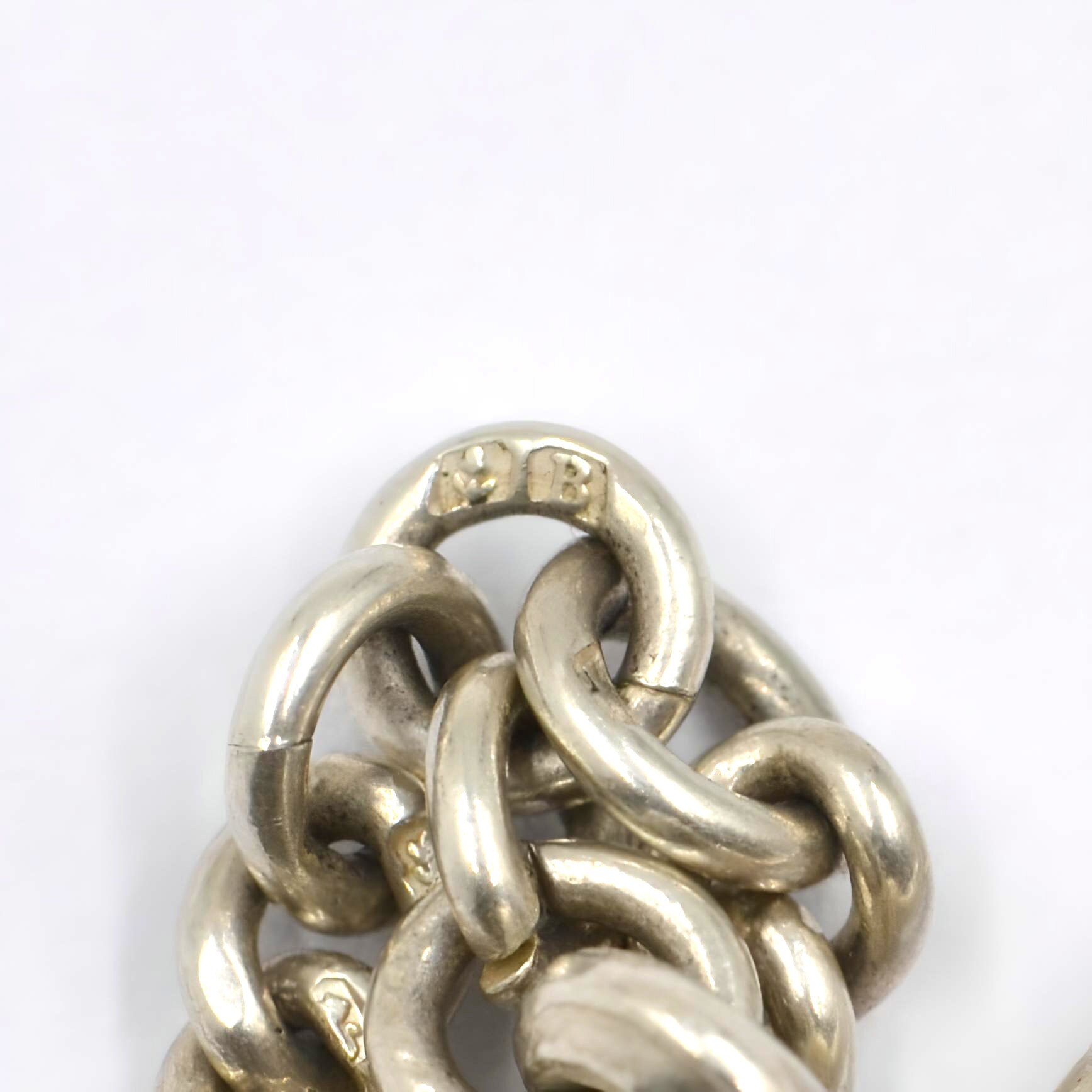 アンティーク スターリングシルバー シングル アルバート T バー 懐中