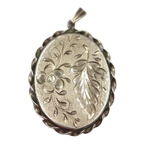 Vintage Sterling Silver Locket