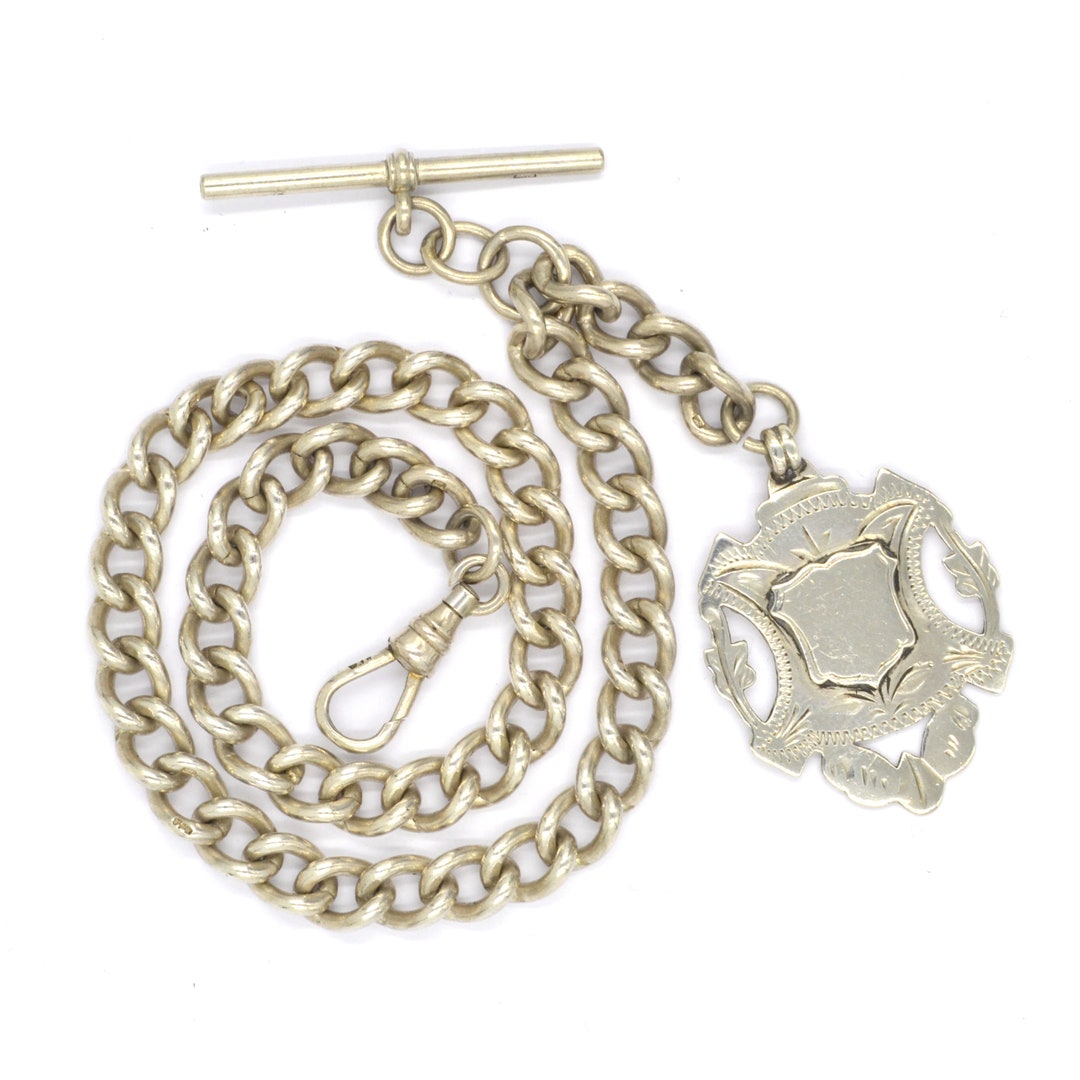 T-Barre En Argent Sterling Massif 31mm X 2.2mm Pour Chaîne Albert - Parfait Pour Personnaliser Ton Look !