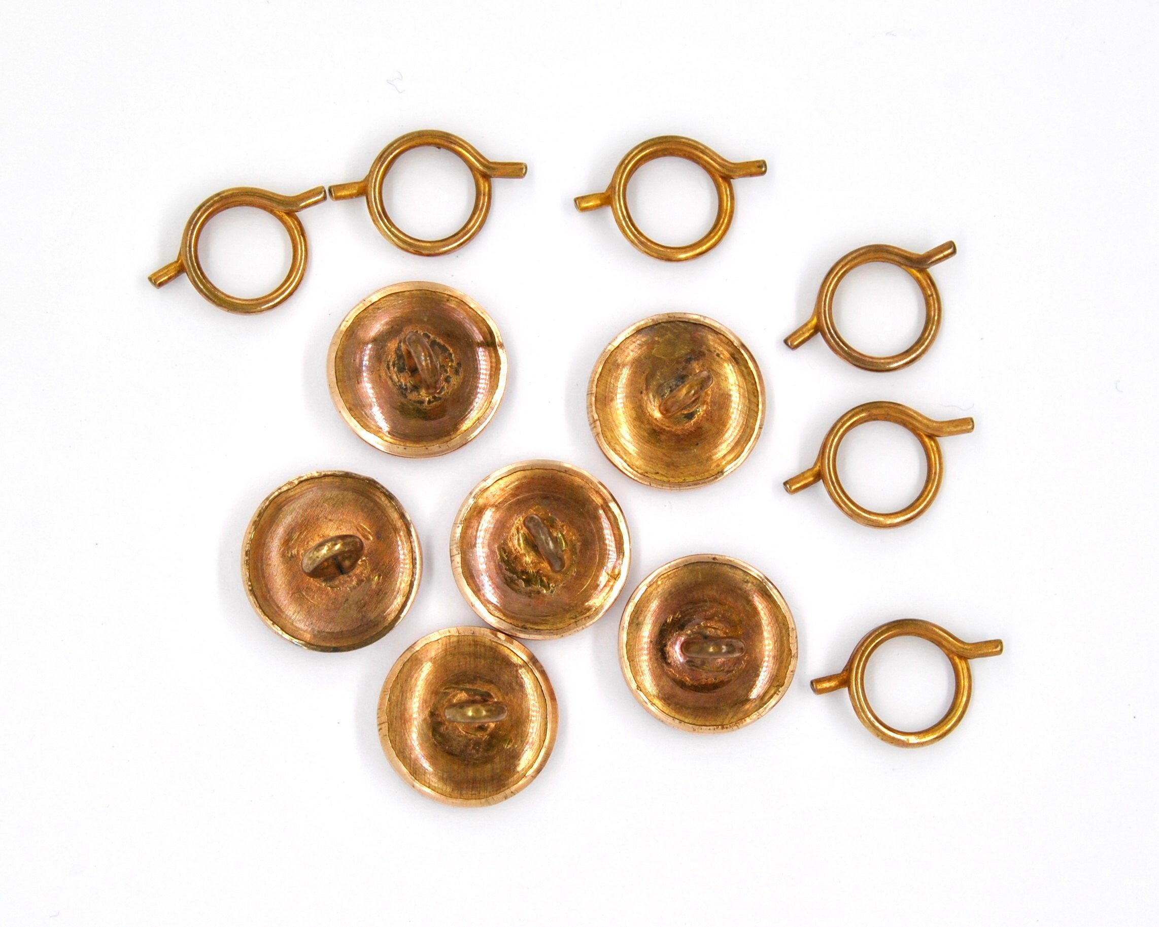 Set Of 6 Antique Men's Dress Shirt Studs or Waistcoat Etsy