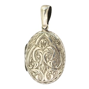 Antique Victorian Sterling Silver Locket