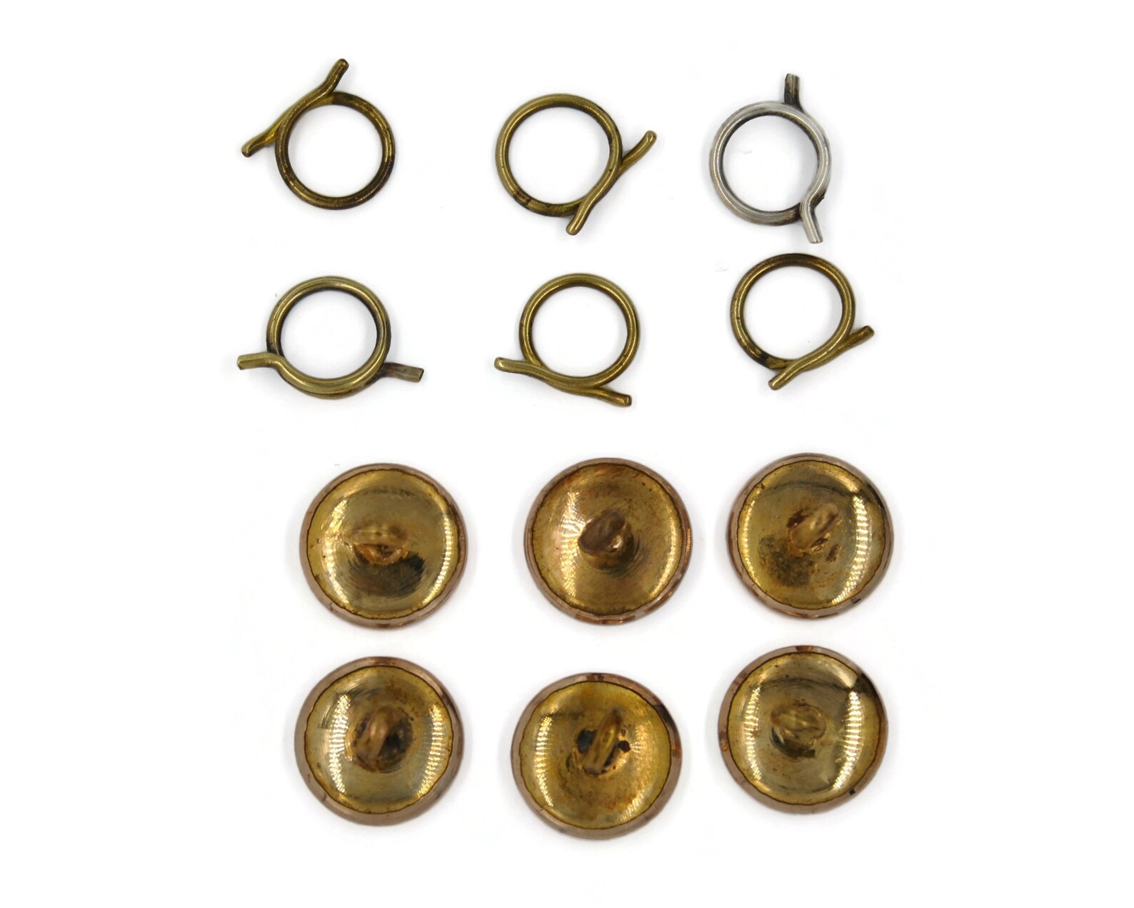 Set Of 6 Antique Men's Dress Shirt Studs or Waistcoat Etsy