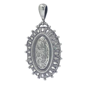 Antique Victorian Sterling Silver Locket