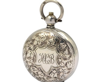 Antique Sterling Silver Sovereign Case Holder - Birmingham