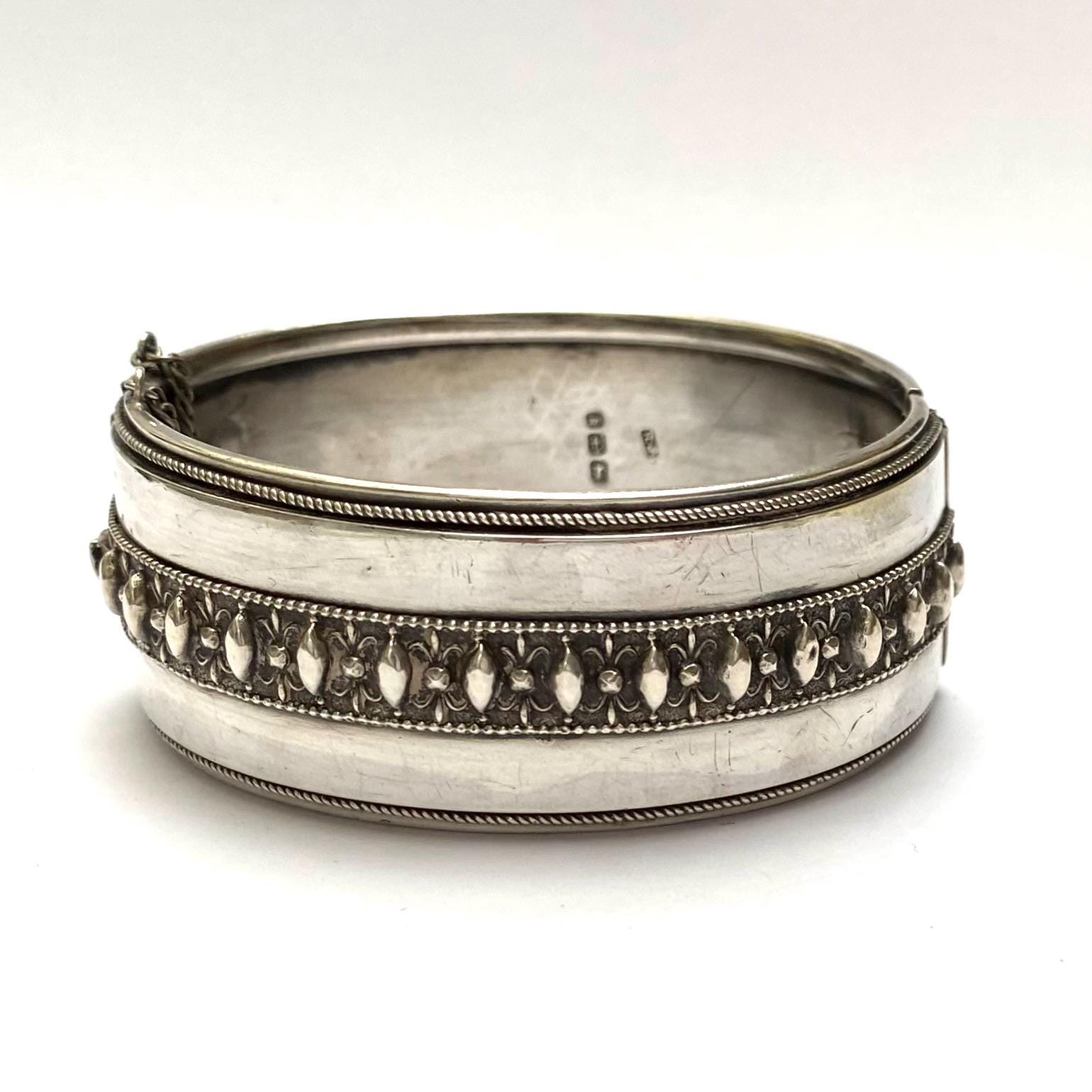 英国Victorian staring silver1894年刻印マッチケ-ス Victorian British Hallmarked Silver - Etsy