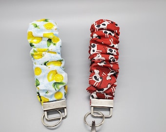 Lemon or Cow Key Chain