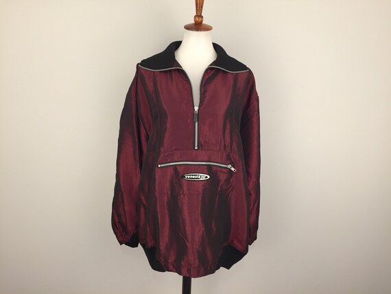 Venezia Half Zip Pullover 90s Windbreaker Jacket … - image 1