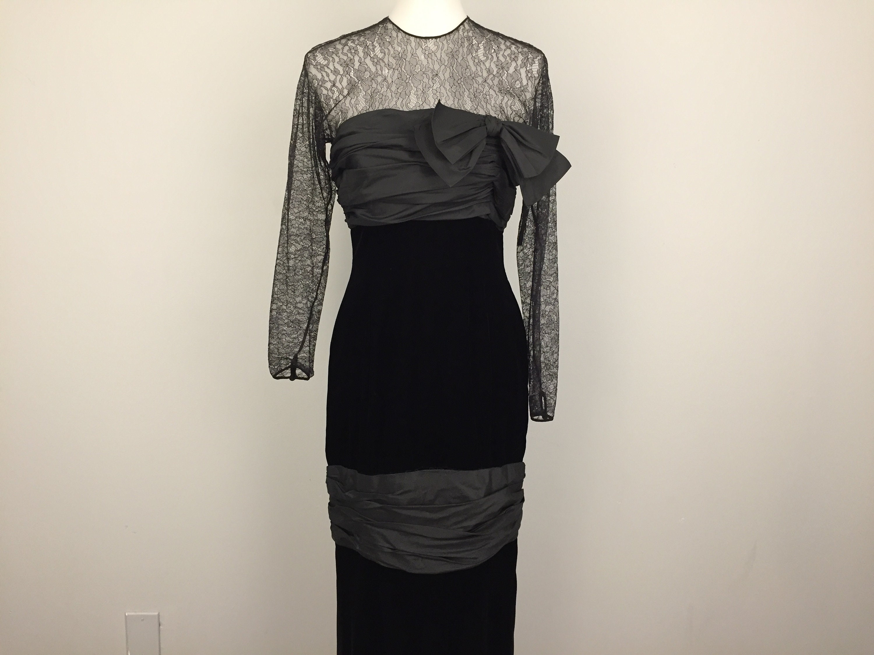 black evening gown designs