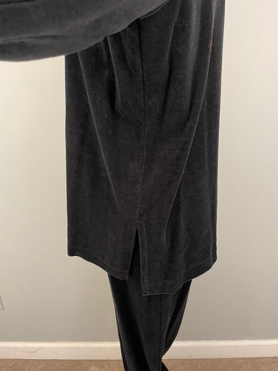 Ruth Norman Black Gold Pantsuit Vintage Deadstock… - image 6