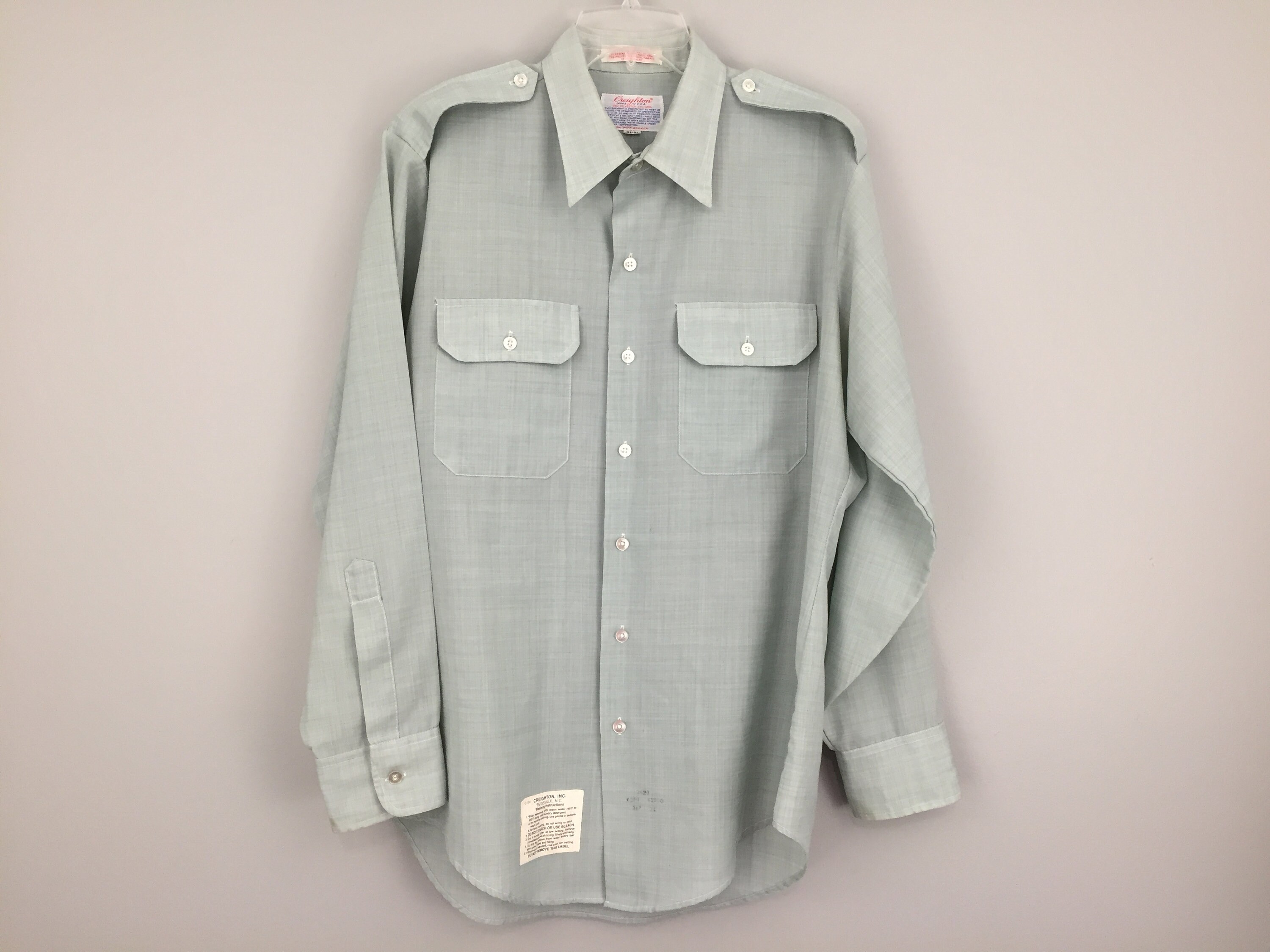 50's Creighton open collar shirt