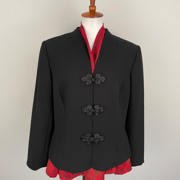 Black Evening Jacket Etsy