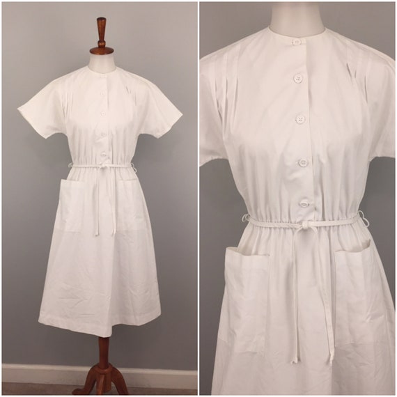 Vintage Nurse Dress Uniform Nurse Costume COVID-19