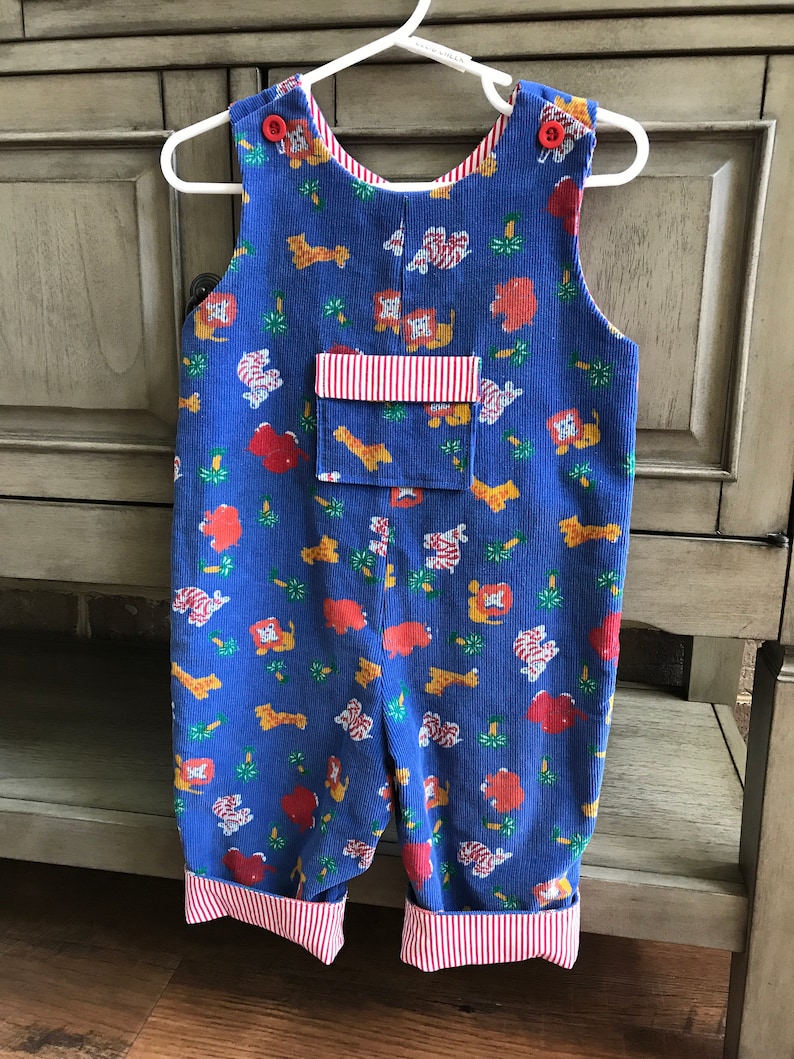 Toddler Boy. Baby Boy. Overall Romper Longall. Size 12 Months. Kids