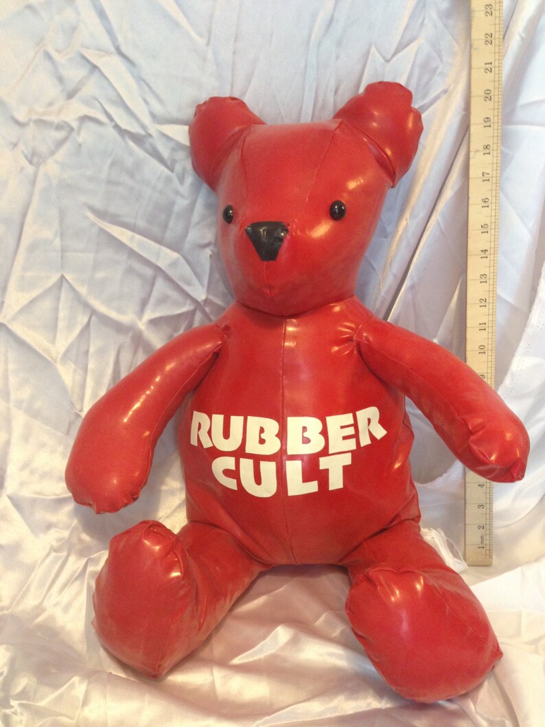 Custom Latex / Rubber Fetish Bear Teddy Plushie Plush Toy | Etsy