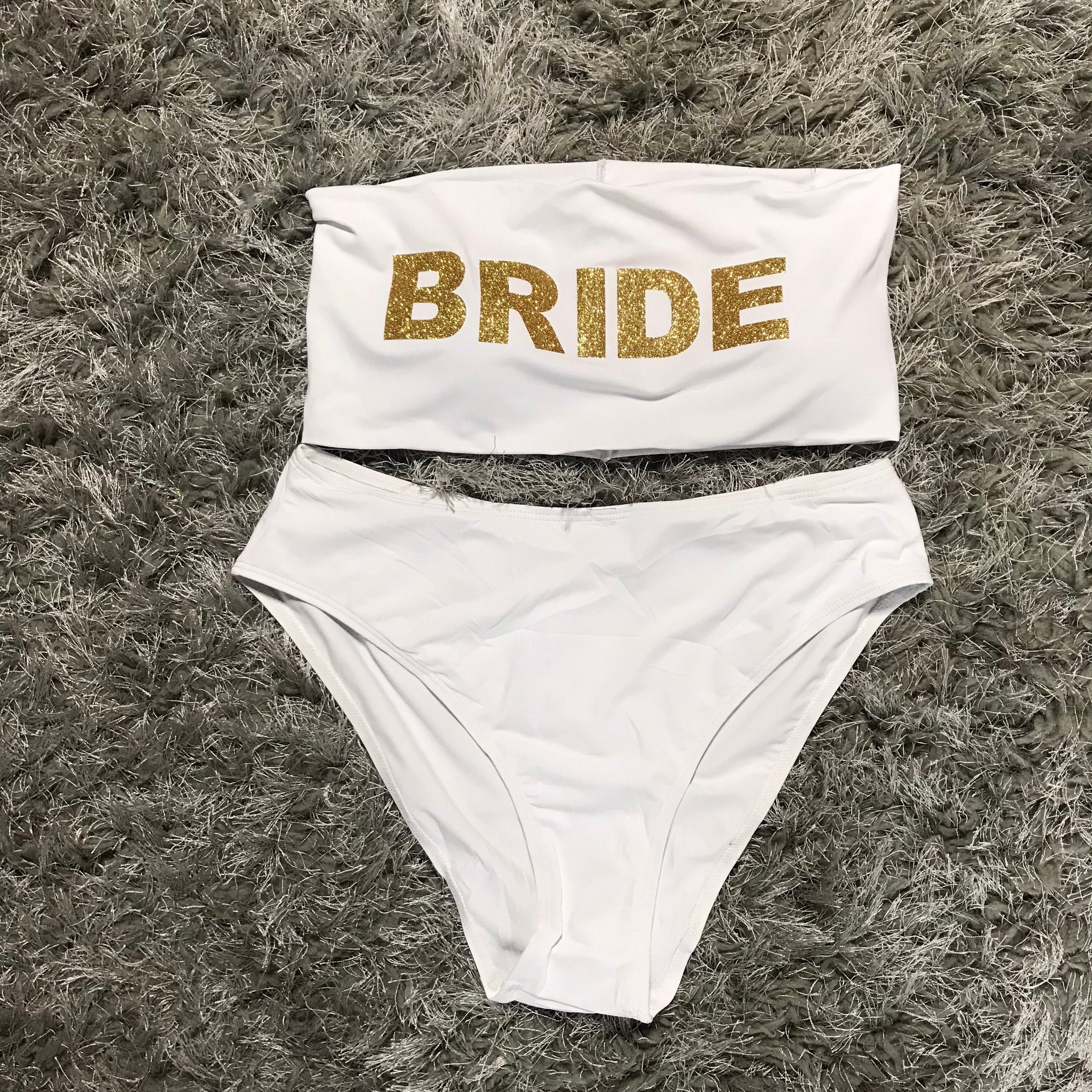 personalised bridal swimwear