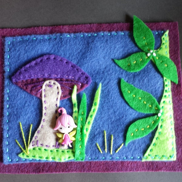 Fairy Wall Hanging - Handmade,OOAK