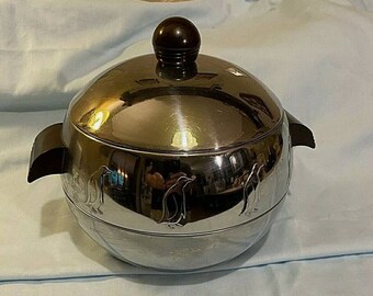 copper penguin ice bucket