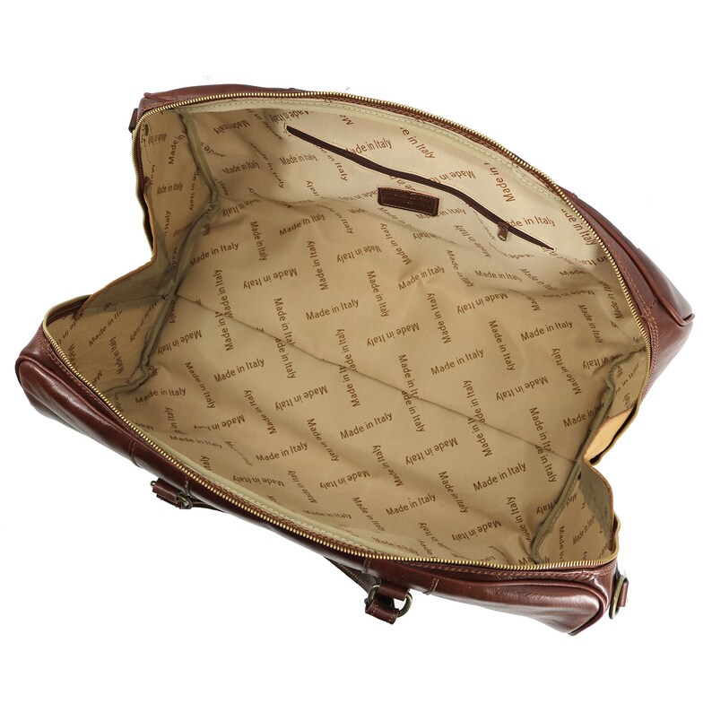 Cenzo Leather Duffel Bag, Travel Bag, Overnight Bag, Weekender Bag, Duffle Bag, Gym Bag, Leather Sports Bag 8815 image 4