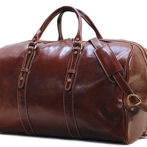Venezia Grande, sac de sport en cuir, sac de week-end, sac de sport, sac de sport pour homme, sac de sport, sac de voyage (18 g)