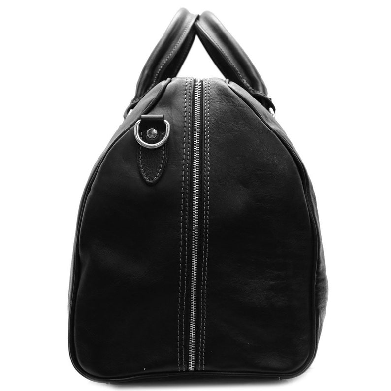 Large Leather Travel Bag Leather Duffel Bag Weekender Bag Etsy