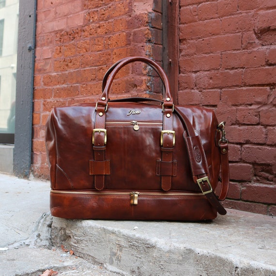 drop bottom weekender
