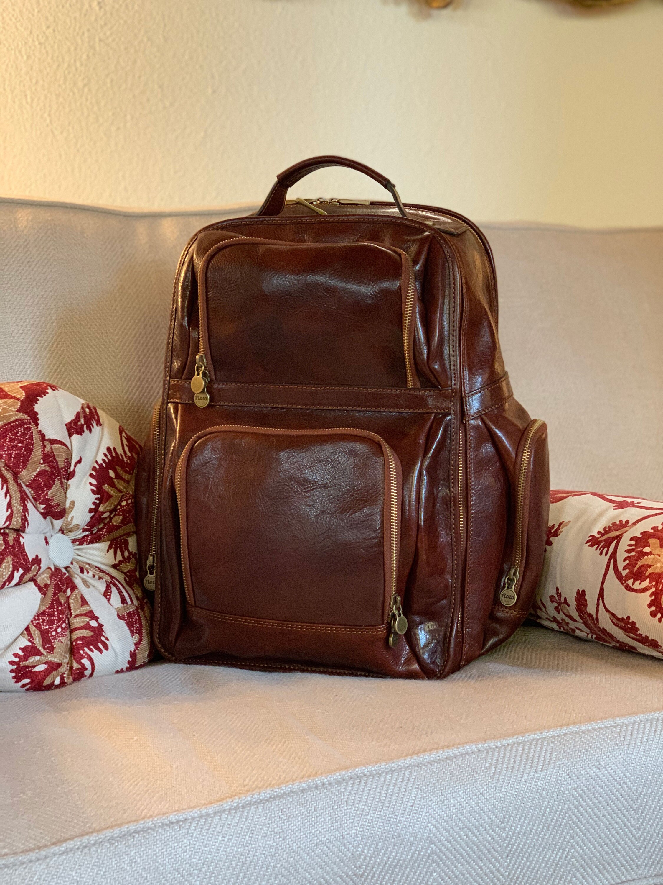 Leather Backpack Military Backpack 