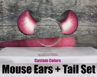 Mouse Rat Ears and Tail Set