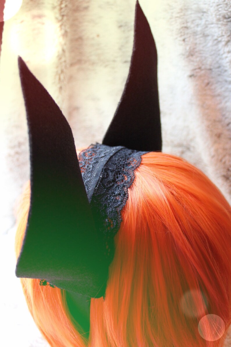 Bat Ears Halloween Costume Headband Accessory Etsy