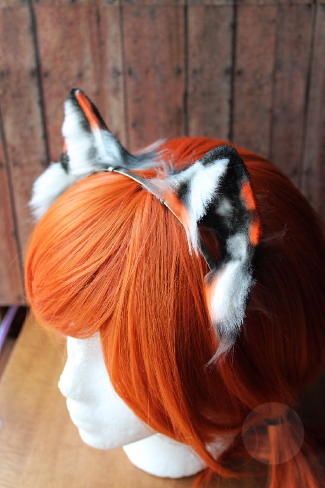 Calico Kitten Ears Headband Etsy