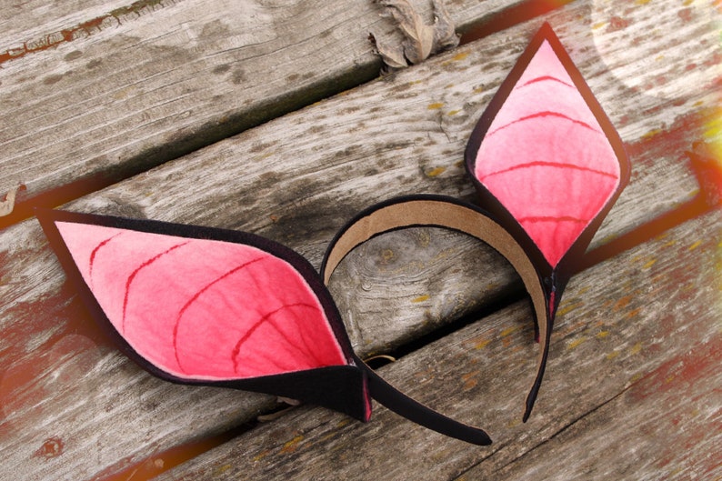 Bat Ears Halloween Costume Headband Accessory Etsy