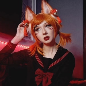 Kitsune Faux Fur Fox Ears Headband